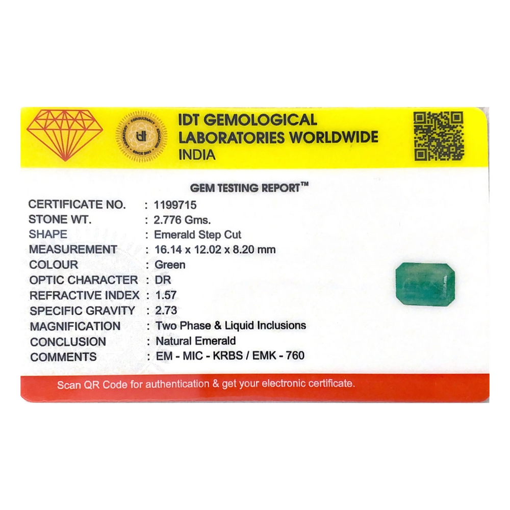 Zambian Emerald - 13.88 Carat