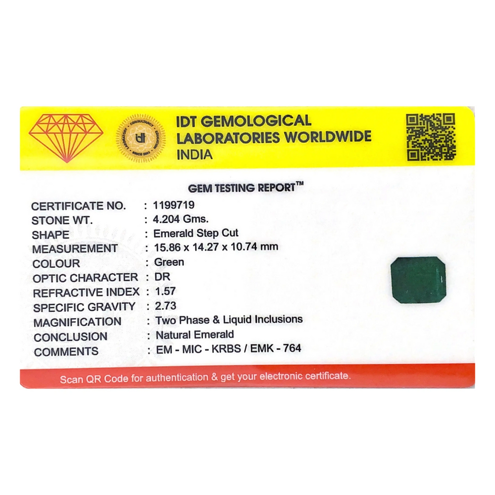 Zambian Emerald - 21.02 Carat