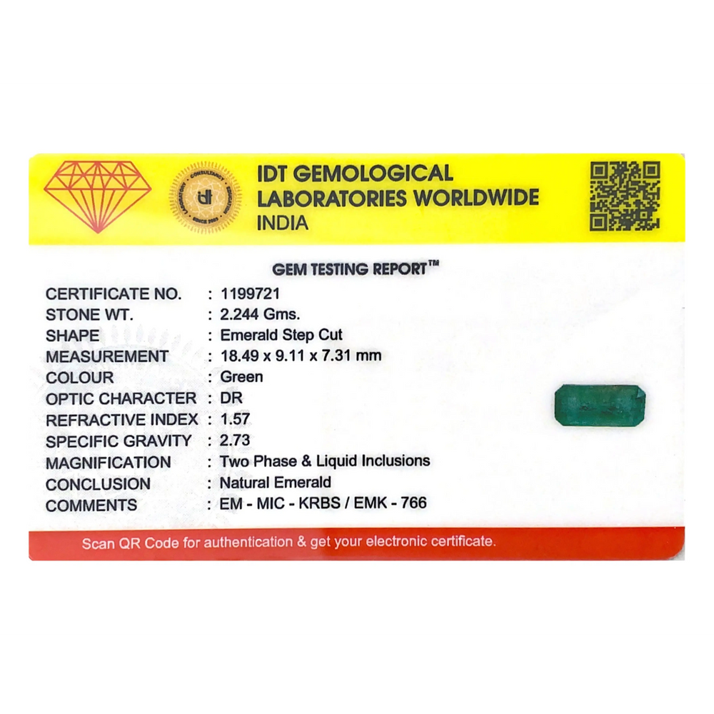 Zambian Emerald - 11.22 Carat