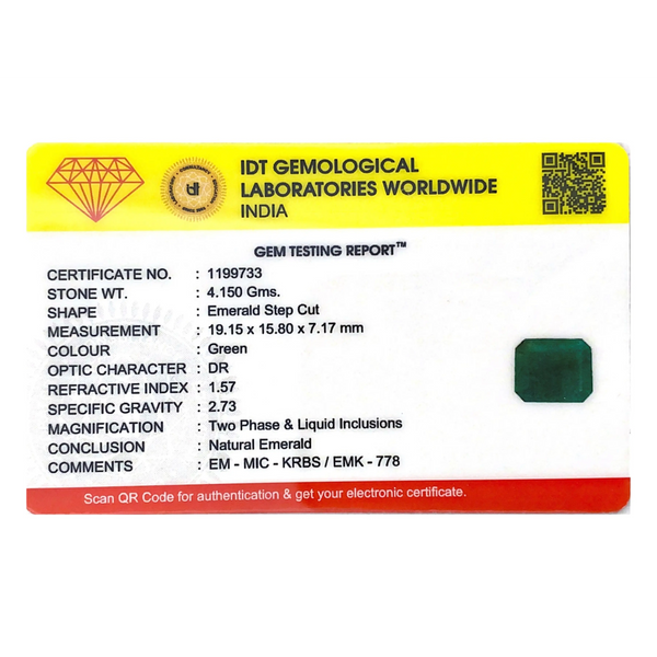 Zambian Emerald - 20.75 Carat