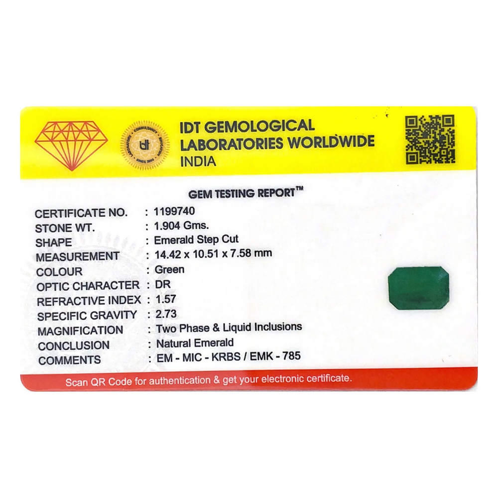 Zambian Emerald - 9.52 Carat
