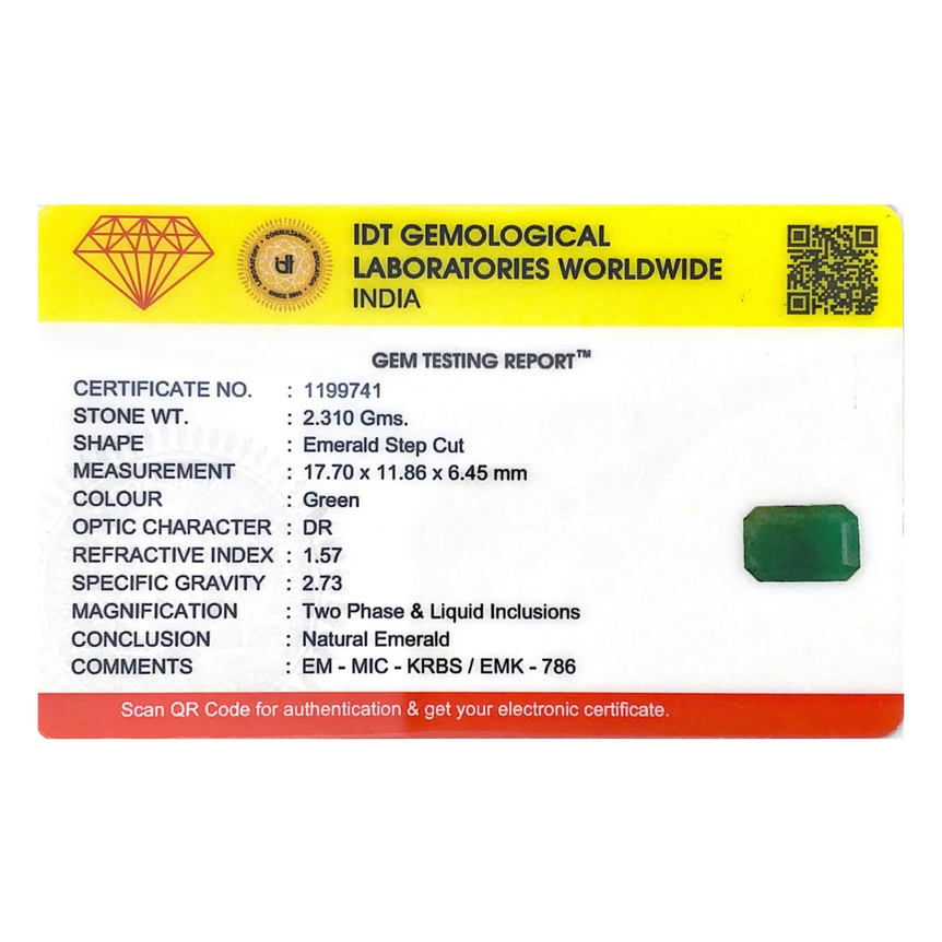 Zambian Emerald - 11.55 Carat