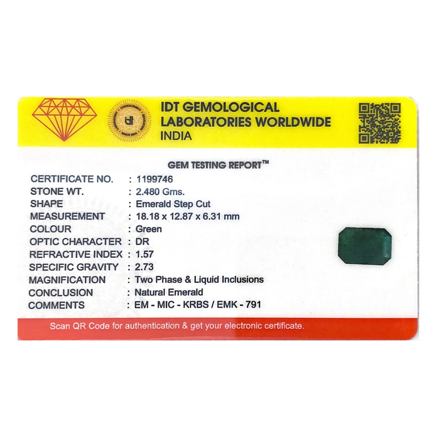Zambian Emerald - 12.4 Carat