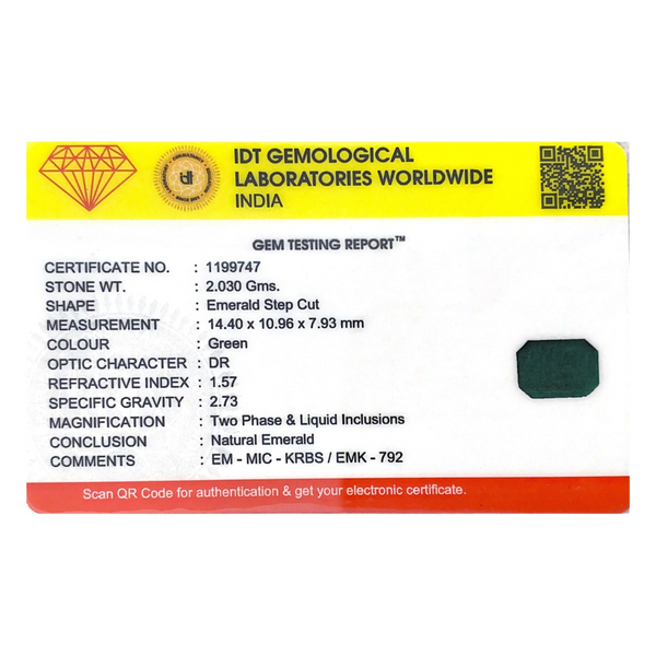 Zambian Emerald - 10.15 Carat