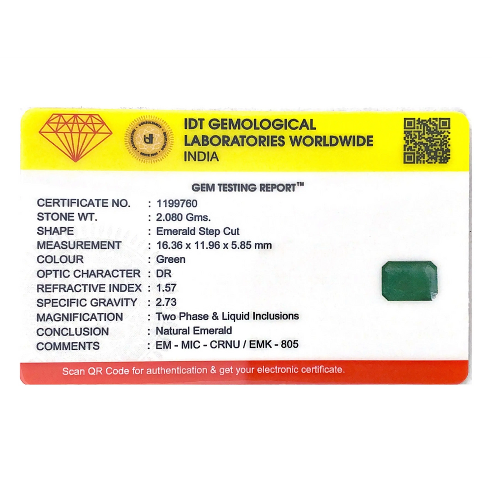 Zambian Emerald - 10.4 Carat