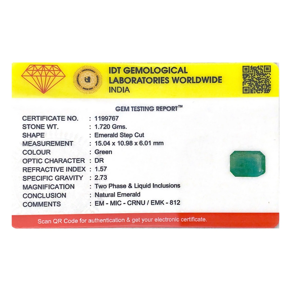 Zambian Emerald - 8.6 Carat