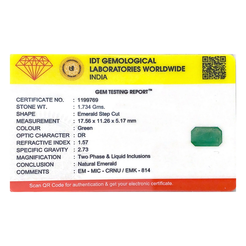 Zambian Emerald - 8.67 Carat
