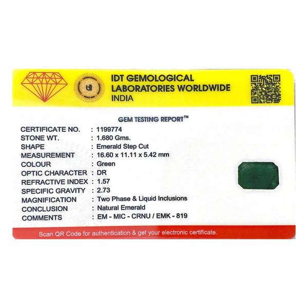 Zambian Emerald - 8.4 Carat