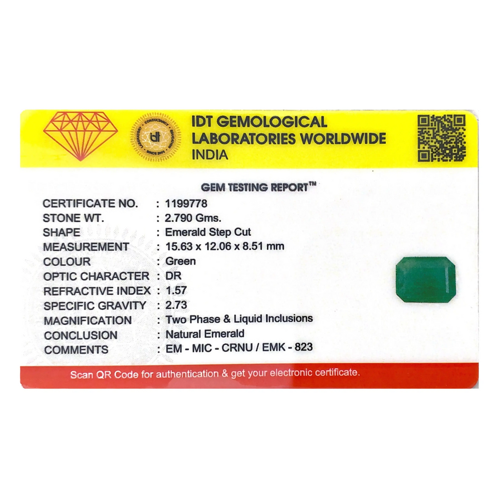 Zambian Emerald - 13.95 Carat