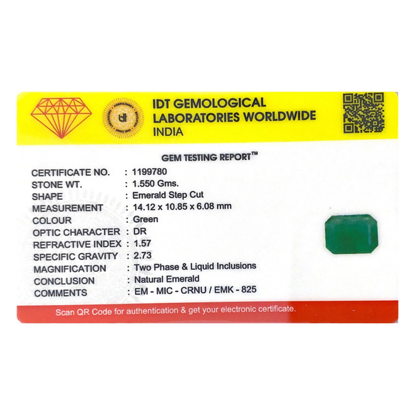 Zambian Emerald - 7.75 Carat