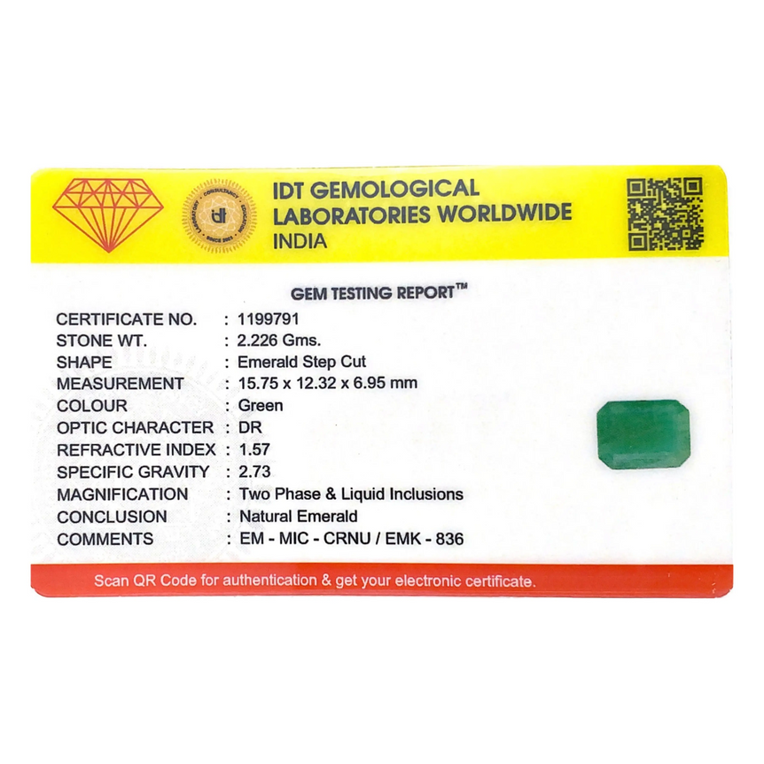 Zambian Emerald - 11.13 Carat