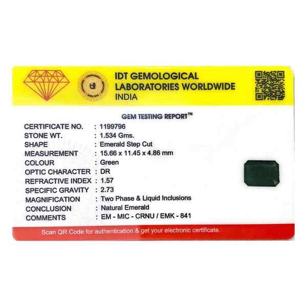 Zambian Emerald - 7.67 Carat