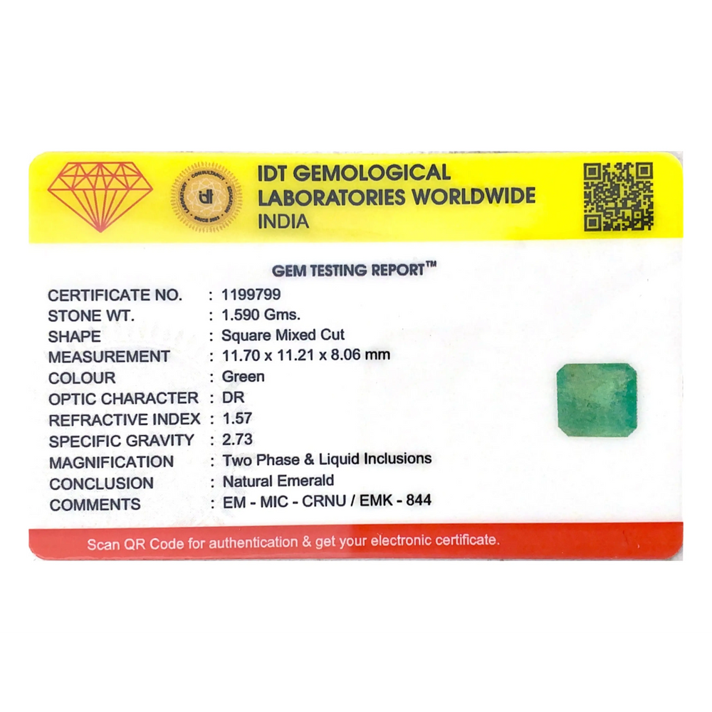 Zambian Emerald - 7.95 Carat