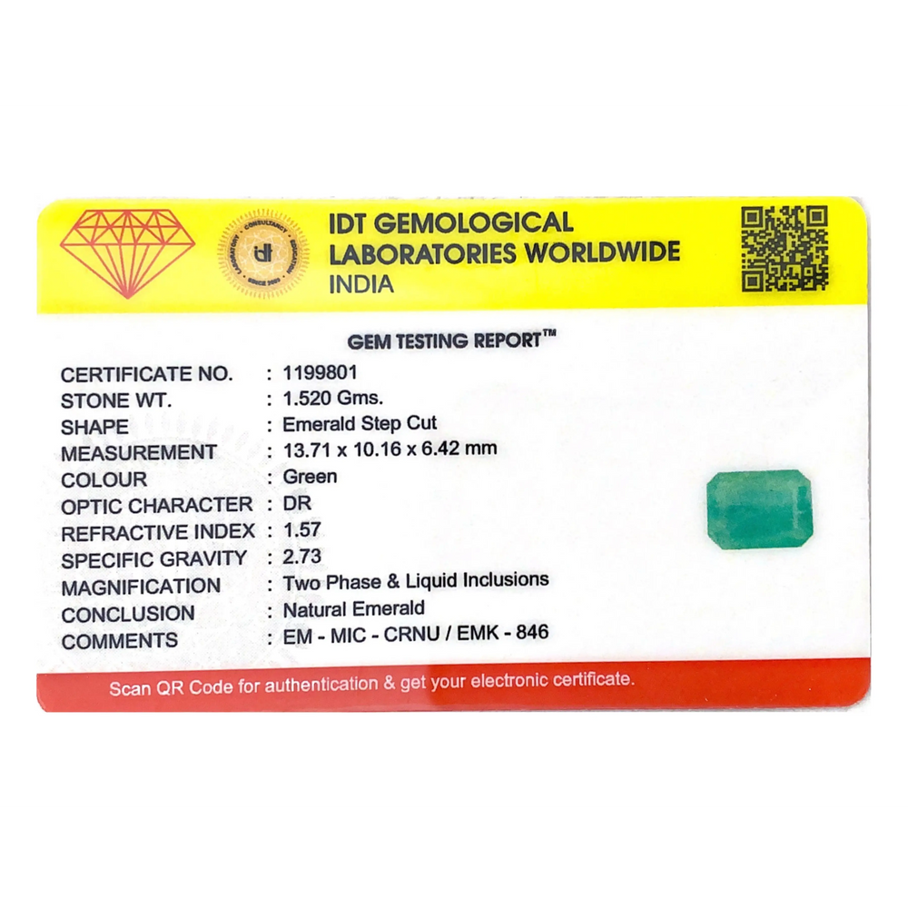 Zambian Emerald - 7.6 Carat