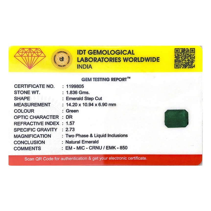 Zambian Emerald - 9.18 Carat