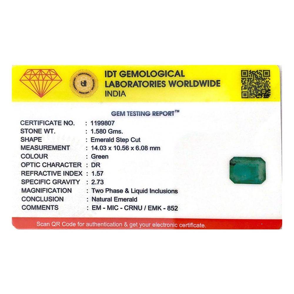 Zambian Emerald - 7.9 Carat