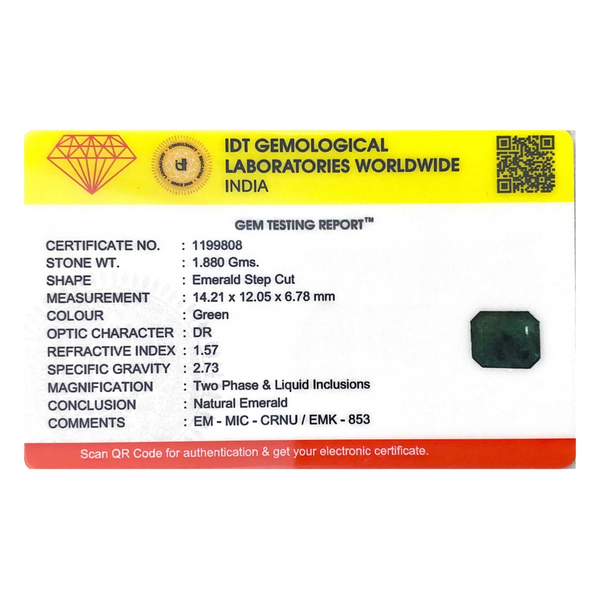 Zambian Emerald - 9.4 Carat