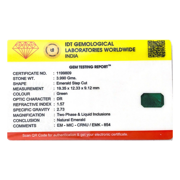 Zambian Emerald - 19.95 Carat