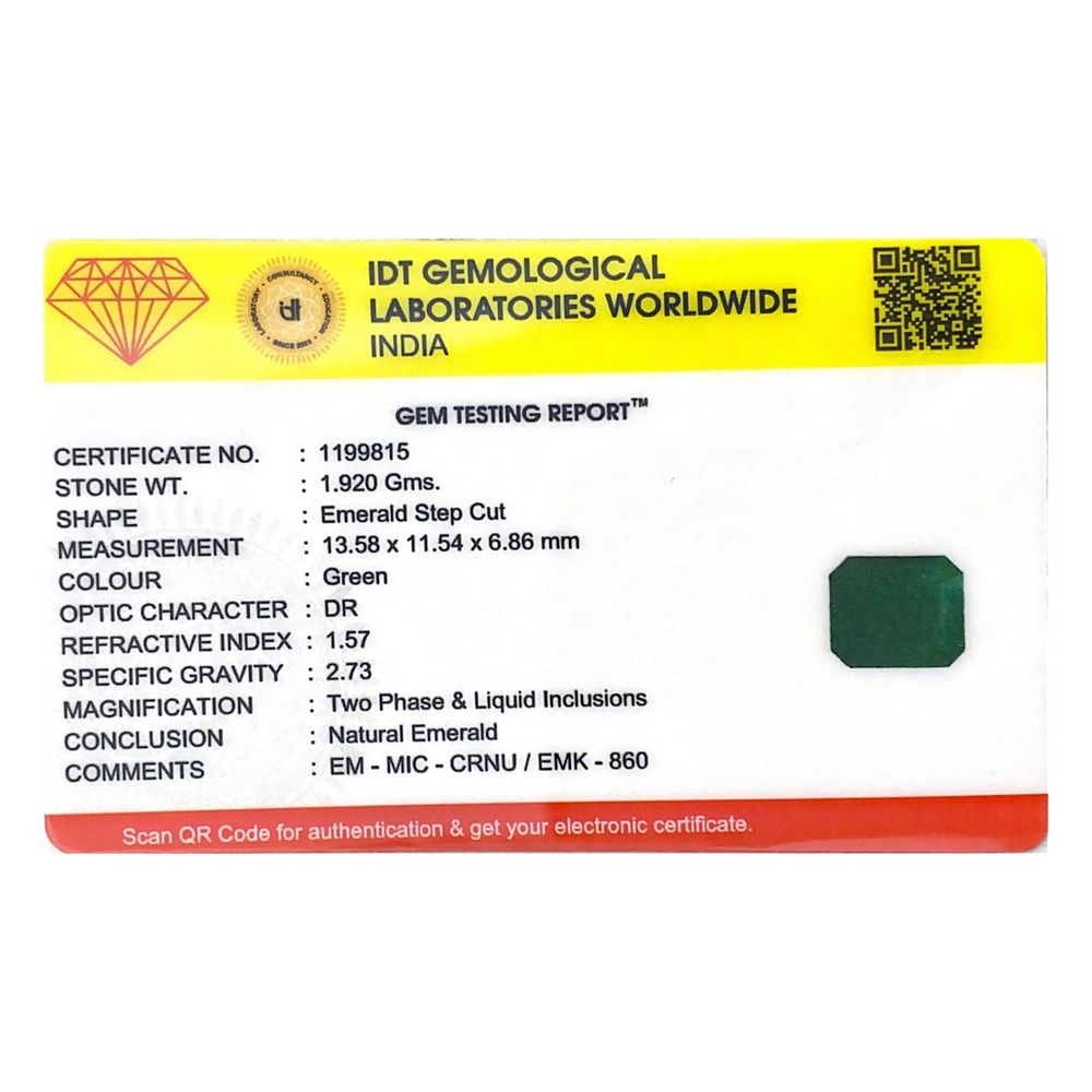 Zambian Emerald - 9.6 Carat