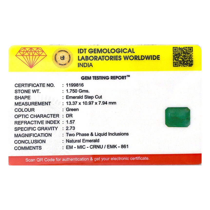 Zambian Emerald - 8.75 Carat