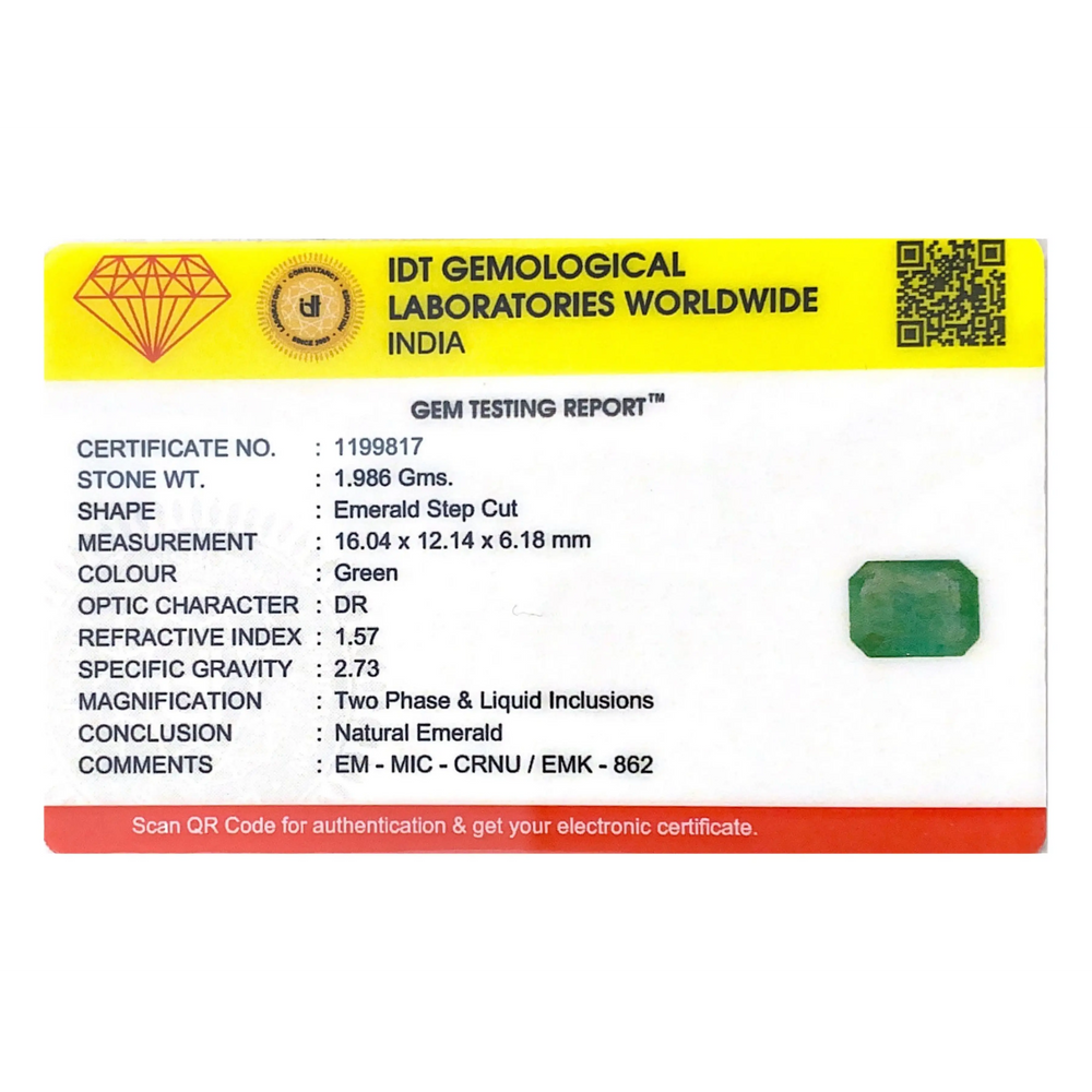 Zambian Emerald - 9.93 Carat