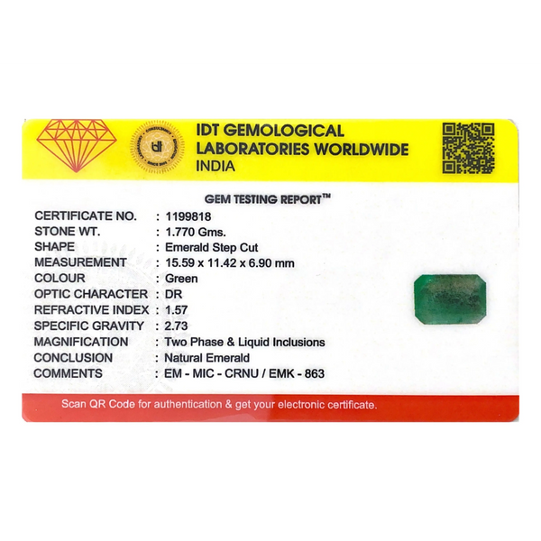 Zambian Emerald - 8.85 Carat