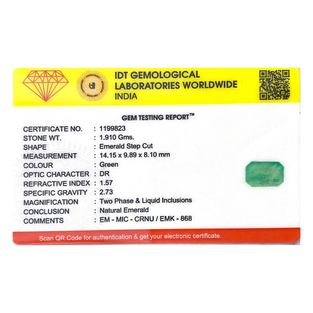 Zambian Emerald - 9.55 Carat