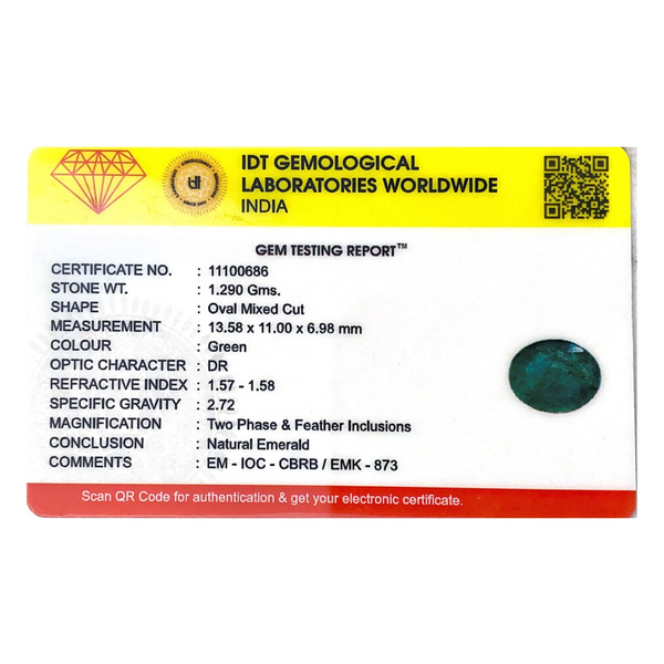 Zambian Emerald - 6.45 Carat