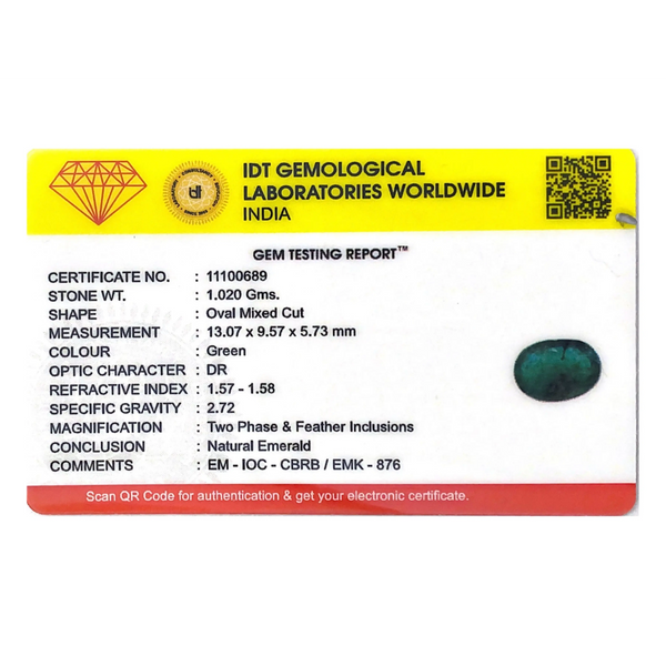 Zambian Emerald - 5.1 Carat