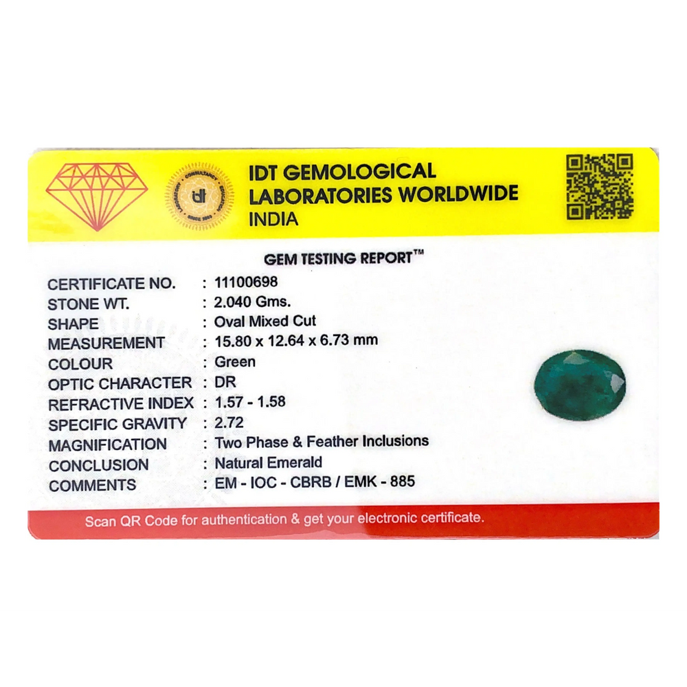 Zambian Emerald - 10.2 Carat