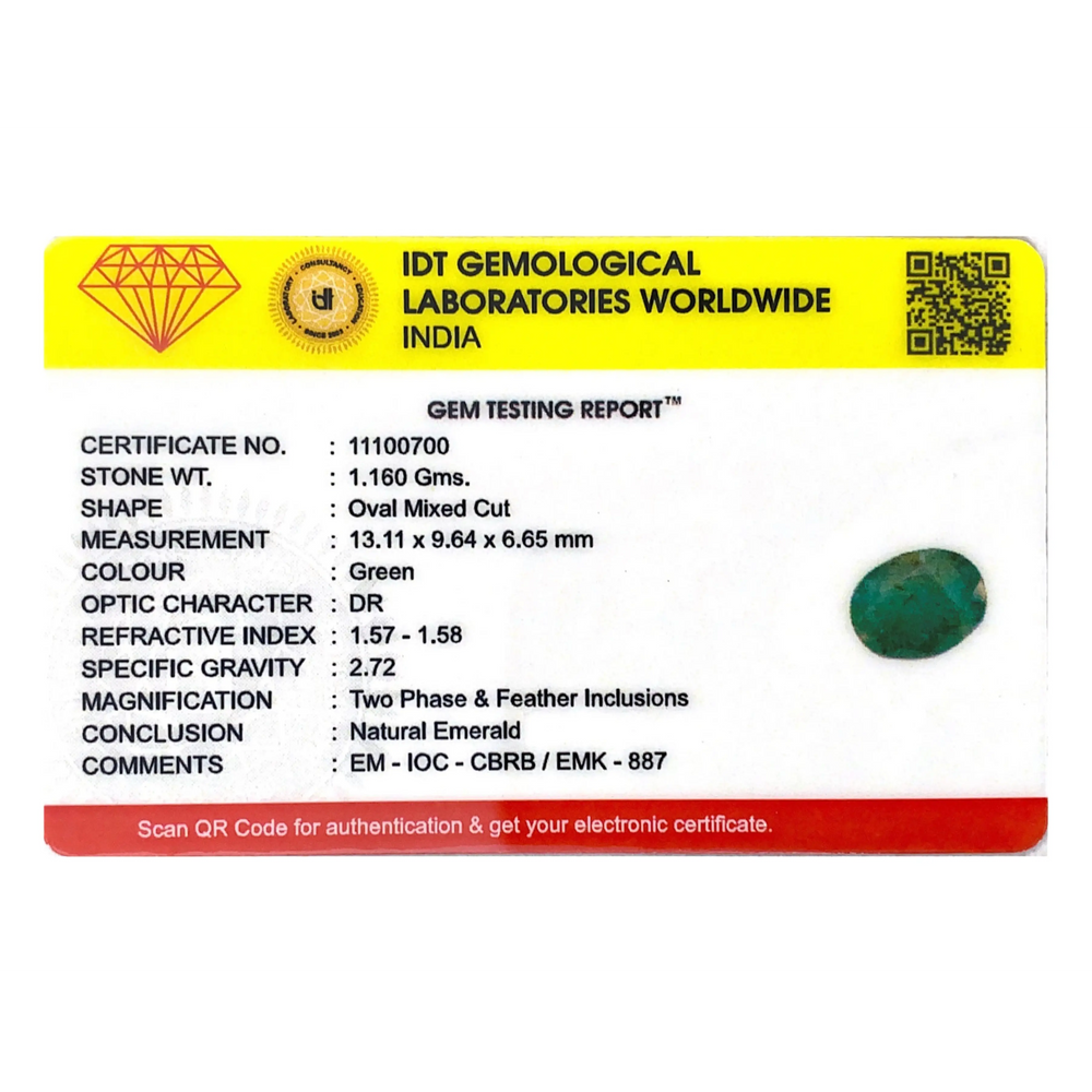 Zambian Emerald - 5.8 Carat