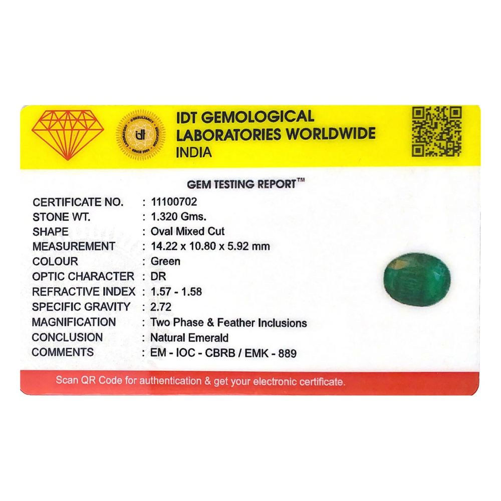 Zambian Emerald - 6.6 Carat