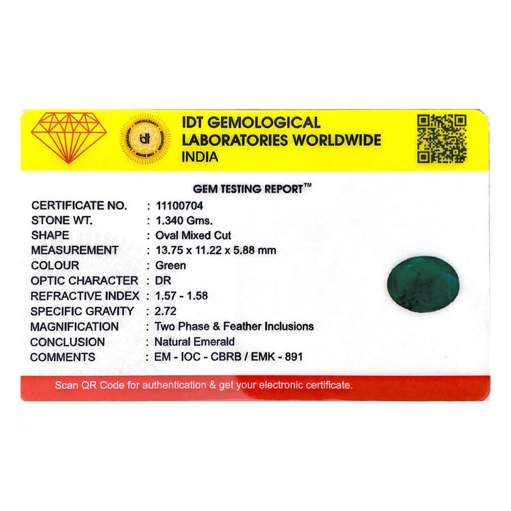 Zambian Emerald - 6.7 Carat