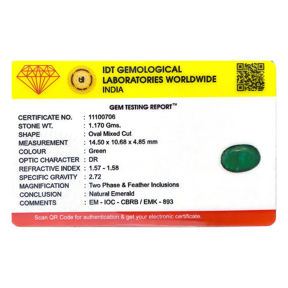 Zambian Emerald - 5.85 Carat