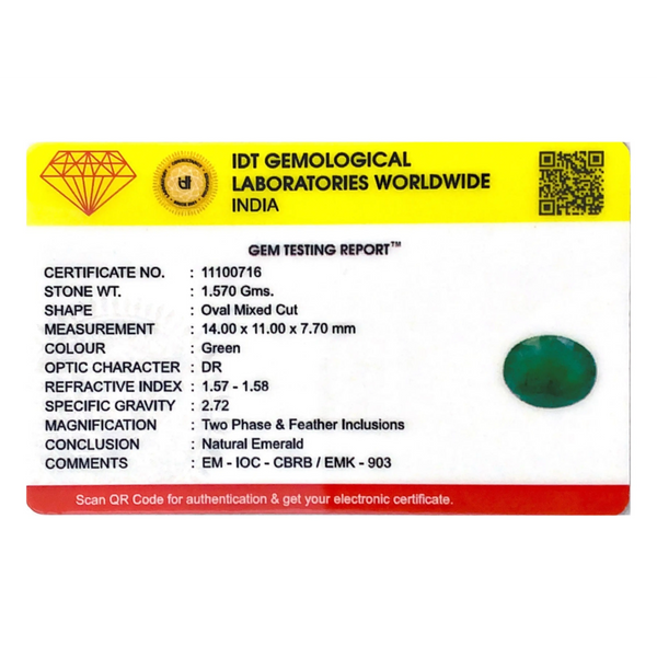 Zambian Emerald - 7.85 Carat