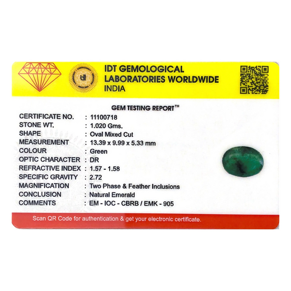 Zambian Emerald - 5.1 Carat