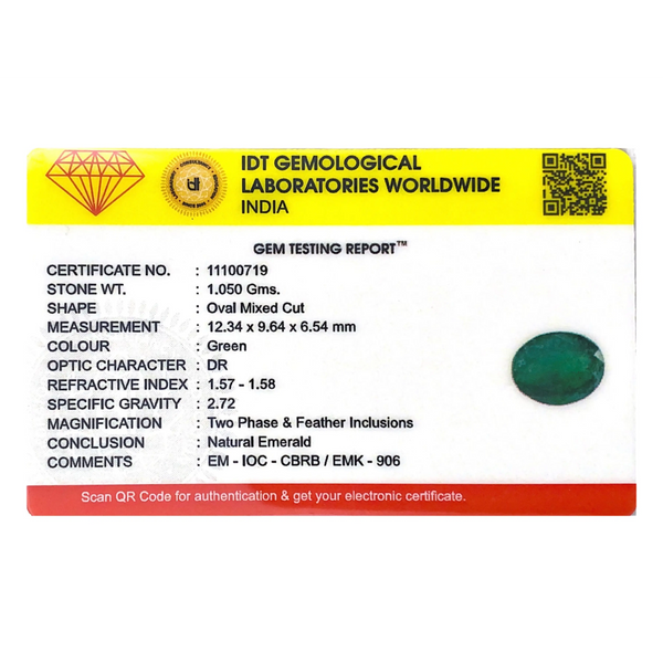 Zambian Emerald - 5.25 Carat