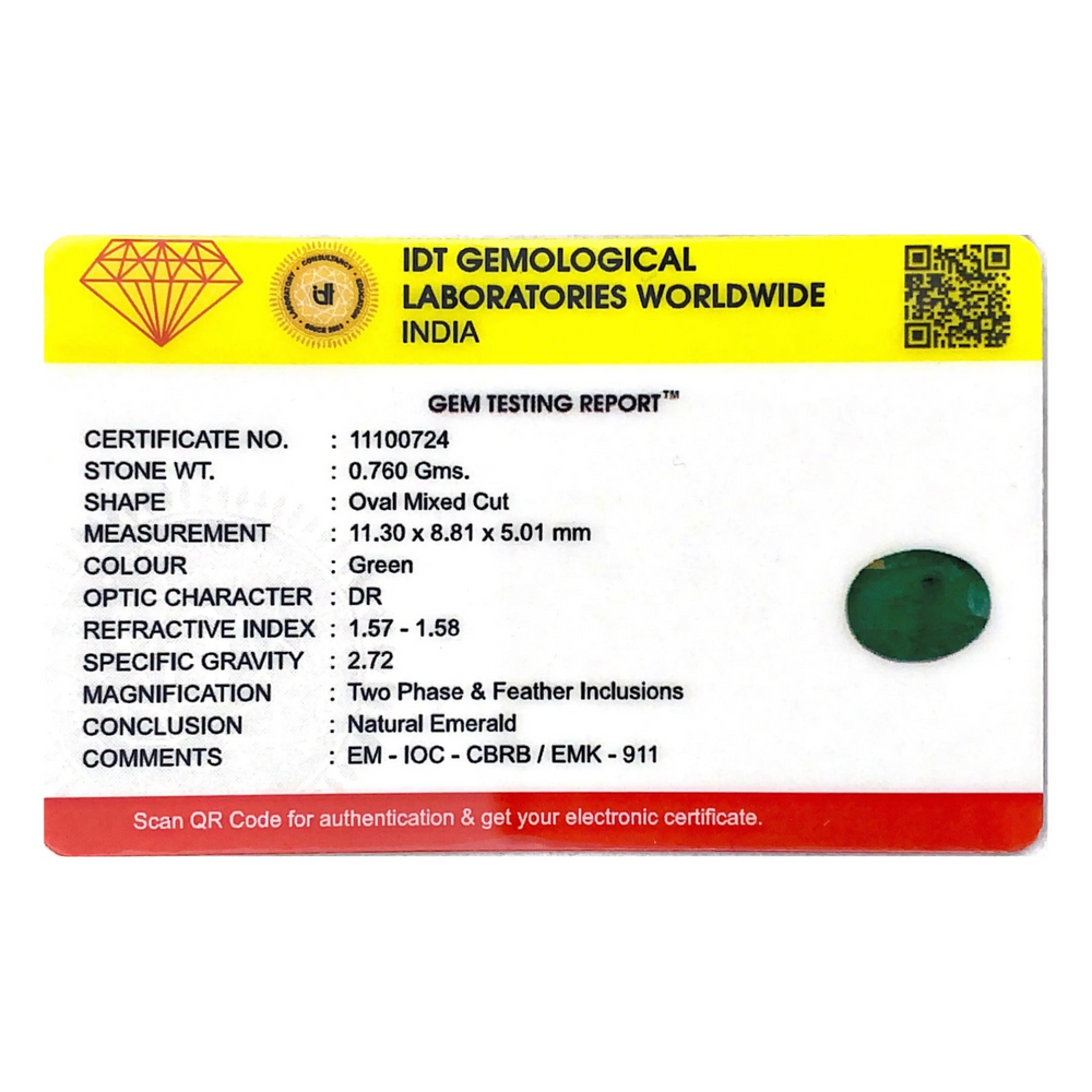 Zambian Emerald - 3.8 Carat