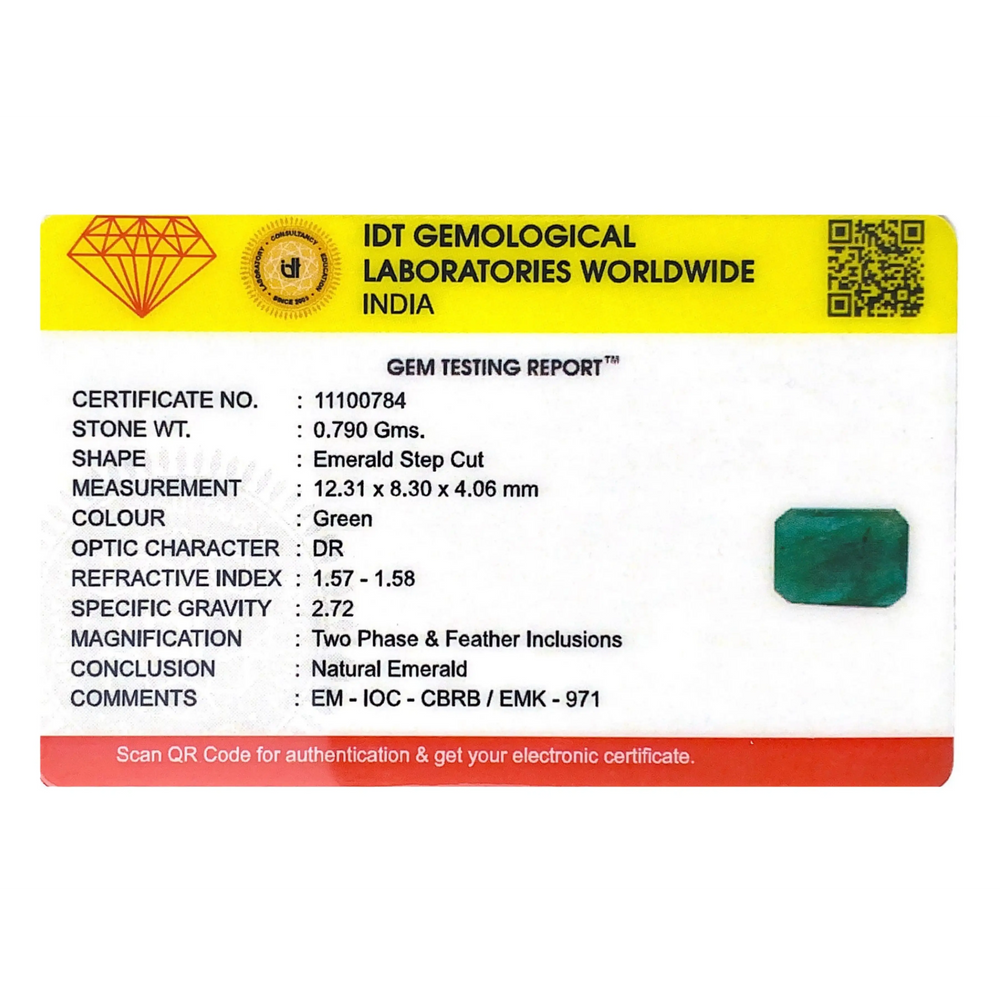 Zambian Emerald - 3.95 Carat