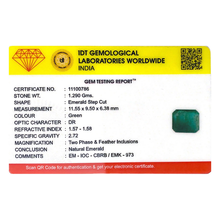 Zambian Emerald - 6.45 Carat