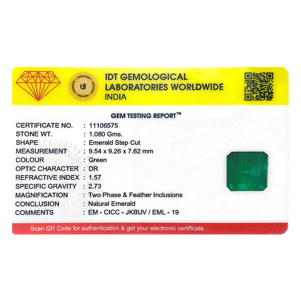 Zambian Emerald - 5.4 Carat