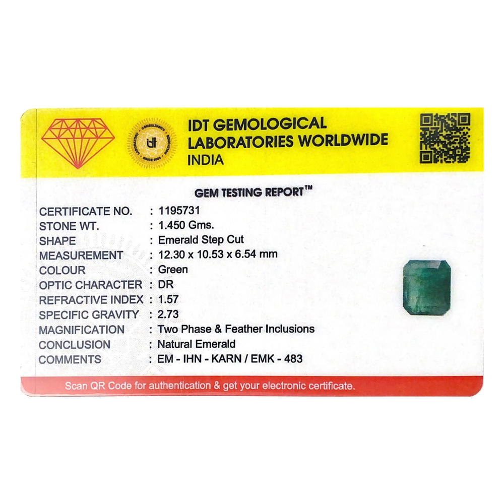 Zambian Emerald - 7.25 Carat
