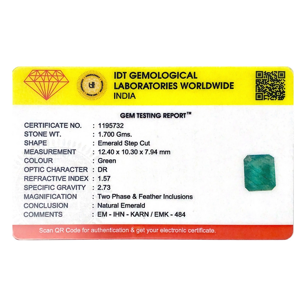 Zambian Emerald - 8.5 Carat