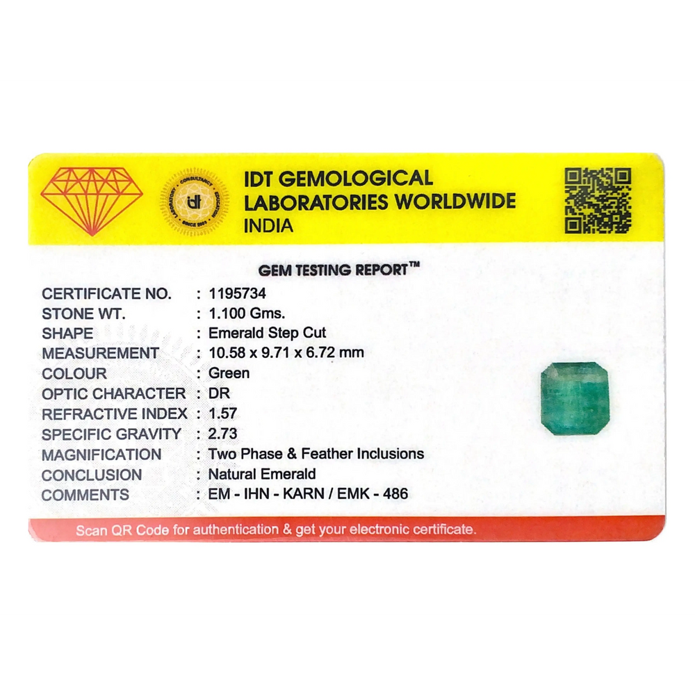 Zambian Emerald - 5.5 Carat