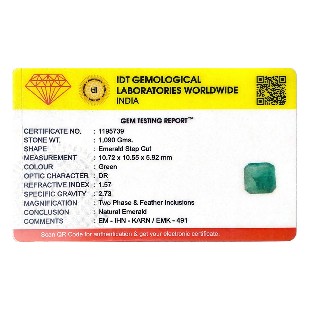 Zambian Emerald - 5.45 Carat