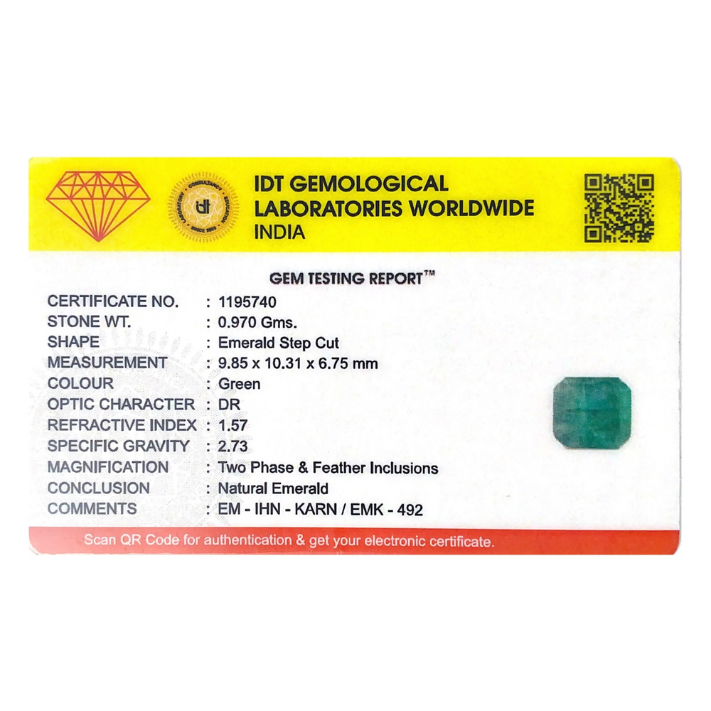 Zambian Emerald - 4.85 Carat