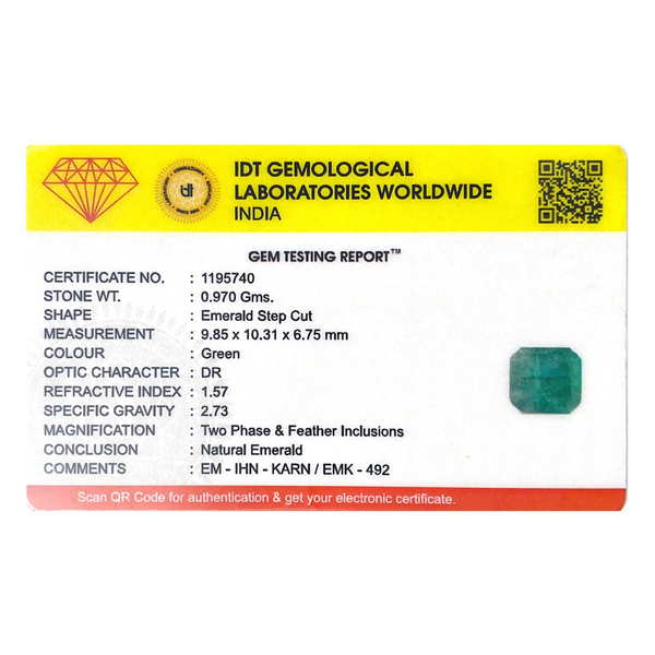 Zambian Emerald - 4.85 Carat