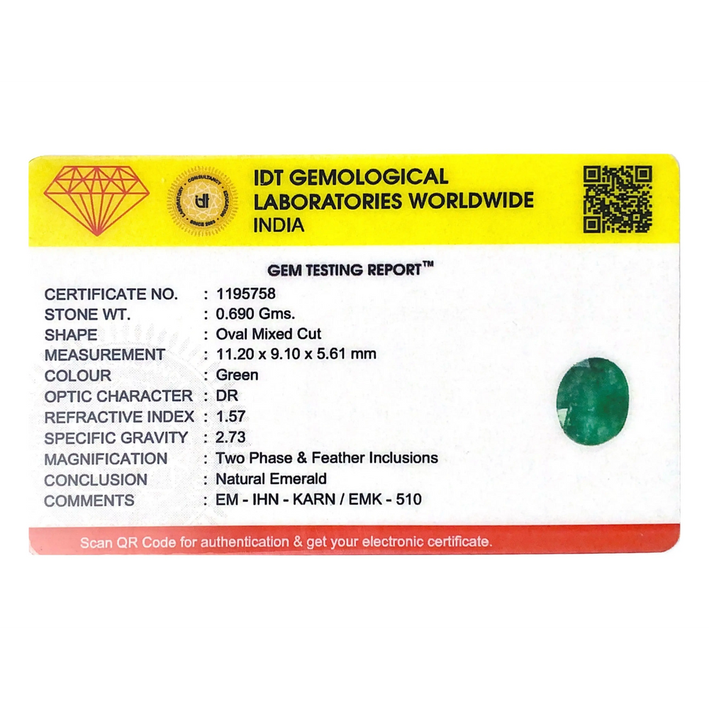 Zambian Emerald - 3.45 Carat