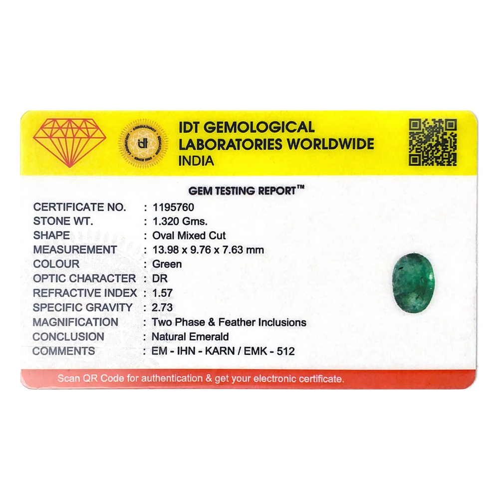 Zambian Emerald - 6.6 Carat