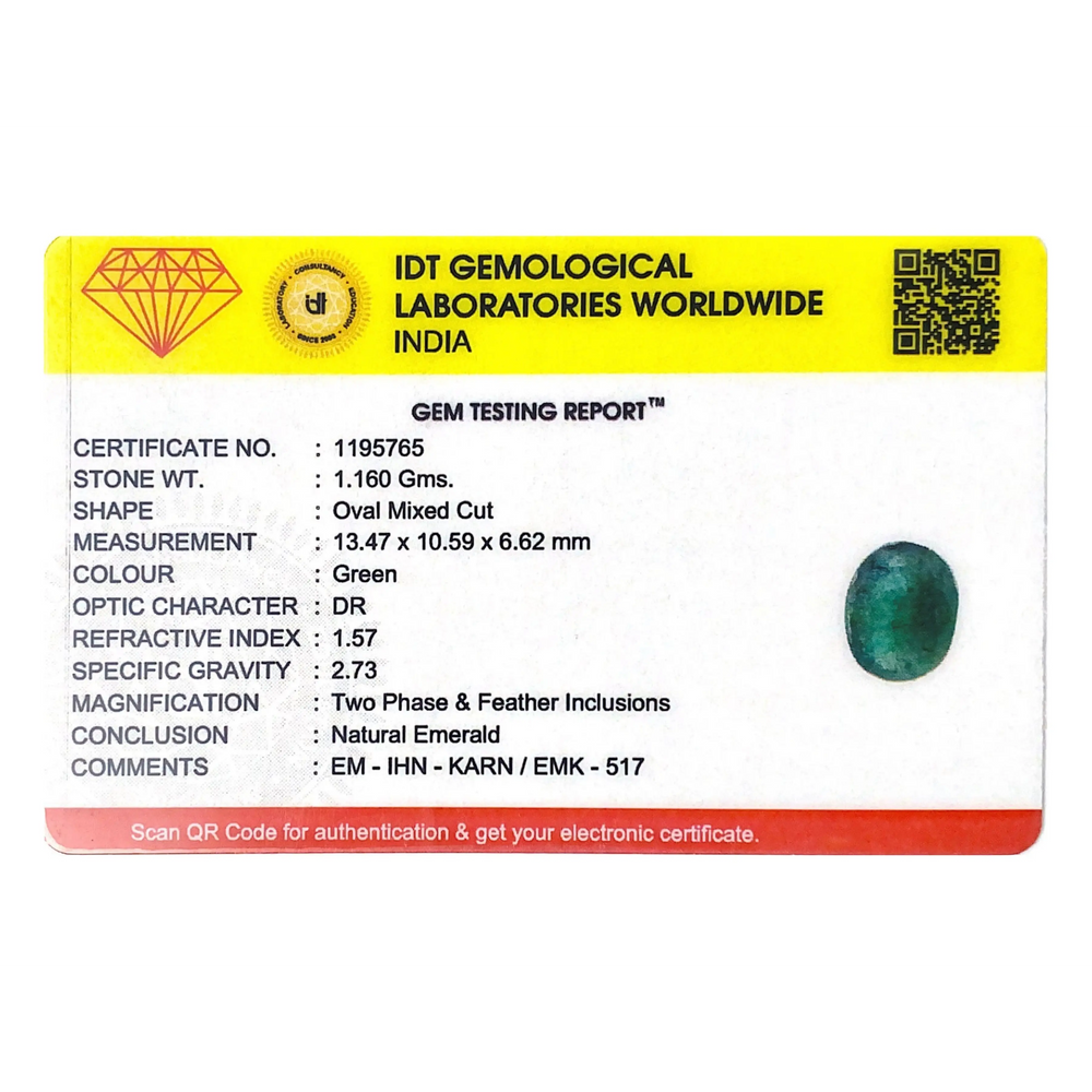 Zambian Emerald - 5.8 Carat